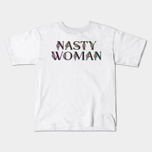 Nasty Woman Flowers Kids T-Shirt